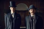 Foto: Benedict Cumberbatch & Martin Freeman, Sherlock - Die Braut des Grauens - Copyright: Hartswood Films; Robert Viglasky