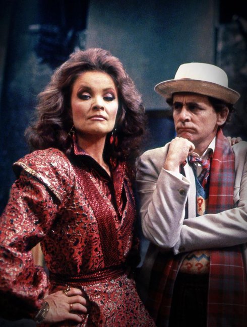Foto: Kate O'Mara & Sylvester McCoy, Doctor Who - Siebter Doctor (© BBC 1987)