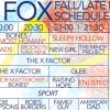 Foto: Programmplan von FOX für die TV-Saison 2013/2014 (Herbst).