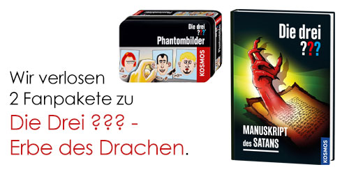Foto: Die Drei ??? - Erbe des Drachen - Copyright: KOSMOS Verlag