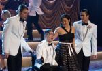 Foto: Chord Overstreet,  Kevin McHale, Jenna Ushkowitz & Darren Criss, Glee - Copyright: 2014 Fox Broadcasting Co.; Adam Rose/FOX