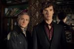 Foto: Martin Freeman & Benedict Cumberbatch, Sherlock - Copyright: polyband