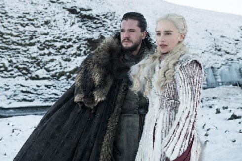 Foto: Kit Harington & Emilia Clarke, Game of Thrones (© Helen Sloan/HBO)