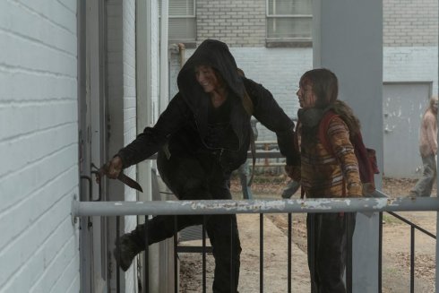 Foto: Samantha Morton & Havana Blum, The Walking Dead (© Jace Downs/AMC)