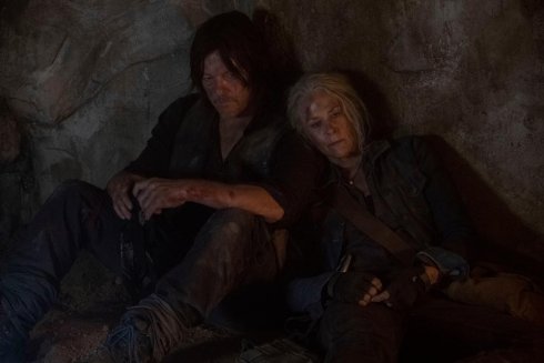 Foto: Norman Reedus & Melissa McBride, The Walking Dead (© Chuck Zlotnick/AMC)