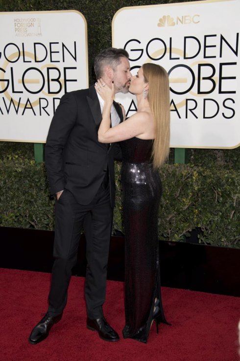 Foto: Darren Le Gallo & Amy Adams, 74. Golden Globe Awards 2017 (© 2017 HFPA)
